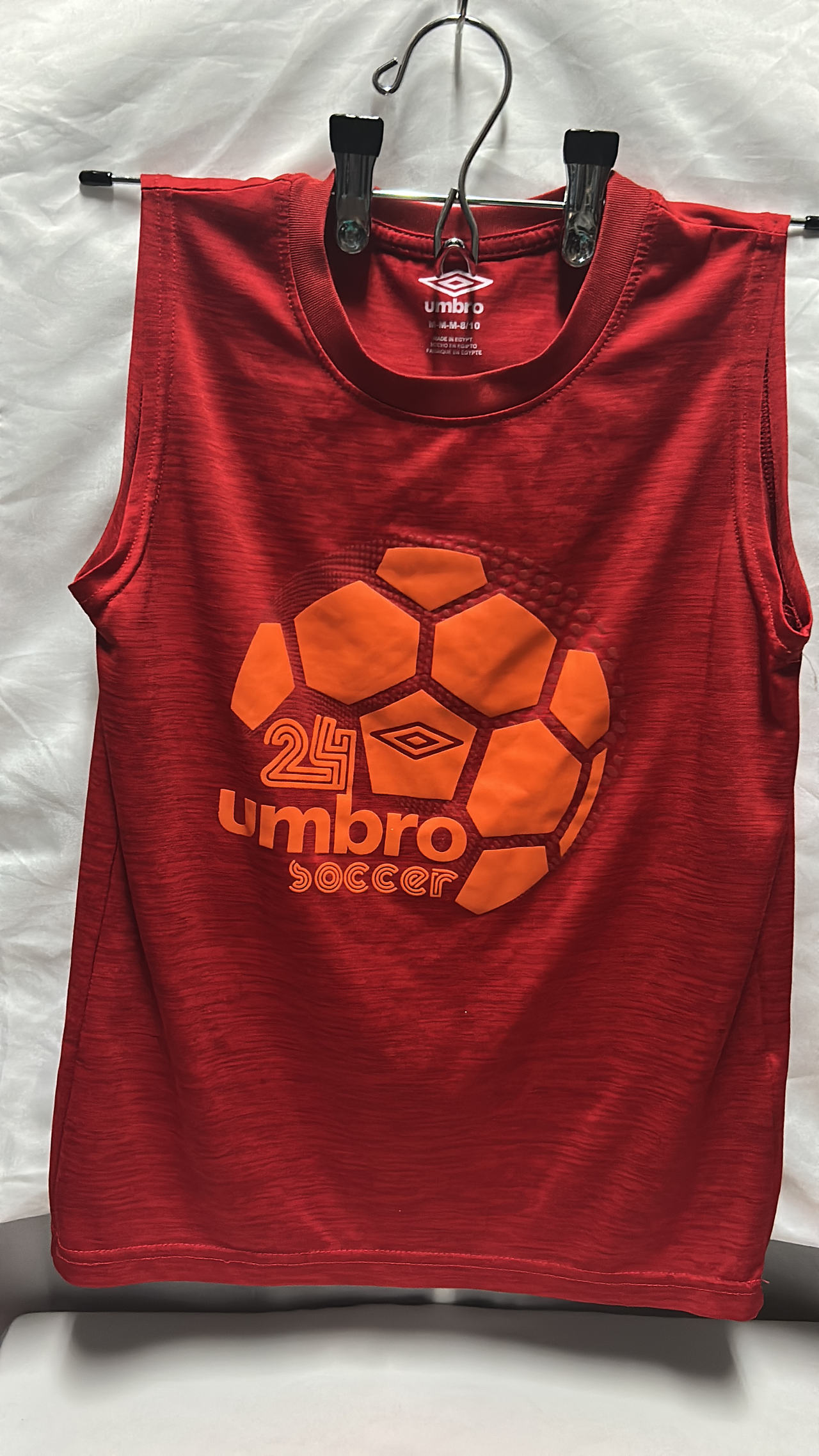 Umbro Soccer Sleeveless Youth Shirt