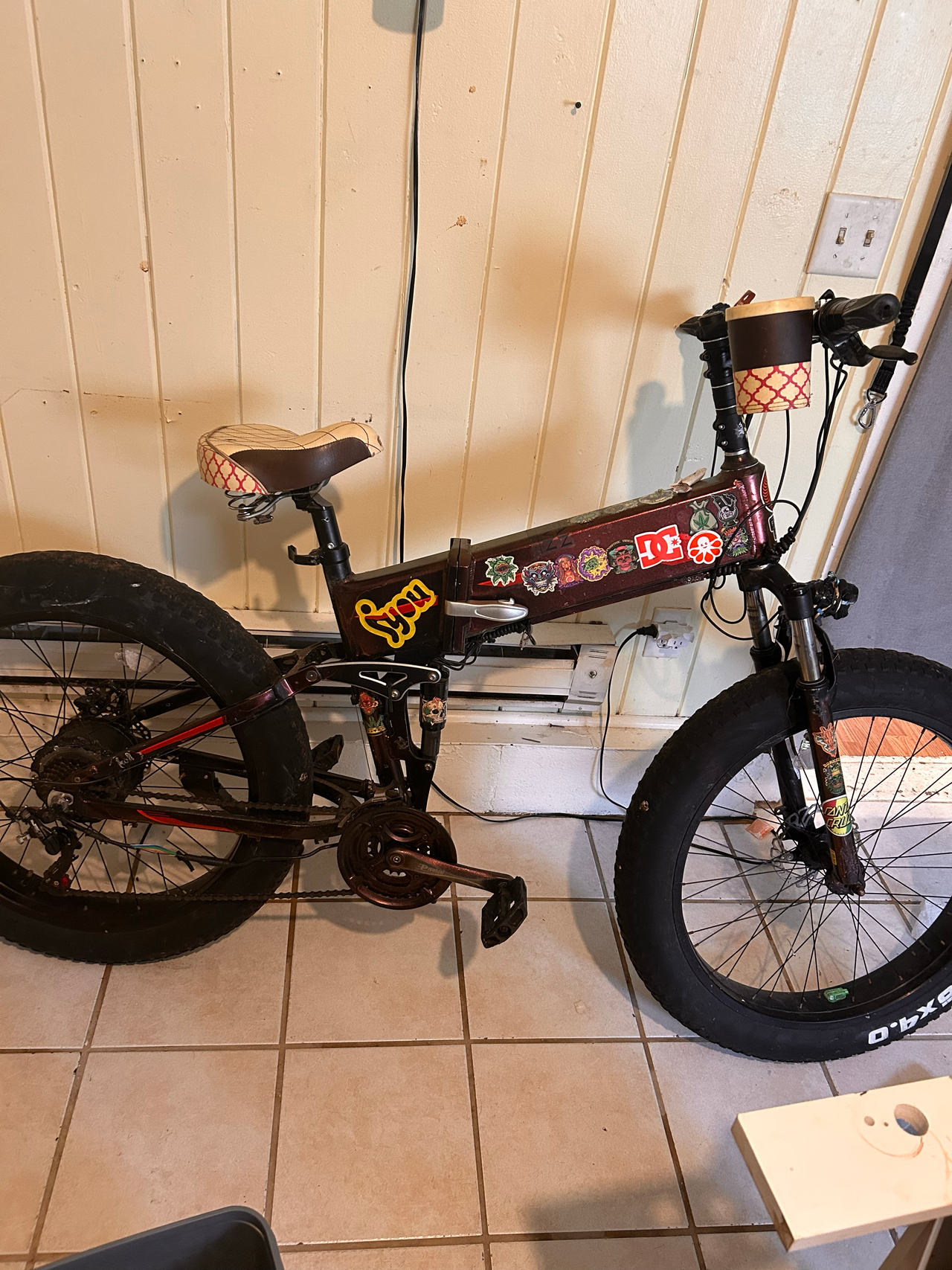 Folding Fat Tire Electric Bike