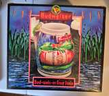 Budweiser Bud-weis-er Frog Stein - Image 2