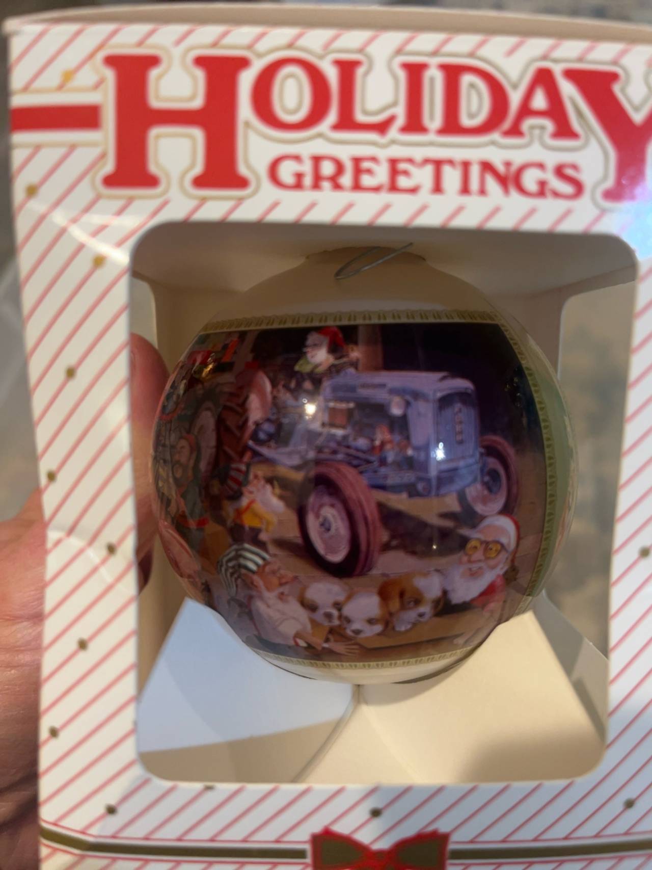 New Holland Christmas Ornament 2000 9th Series
