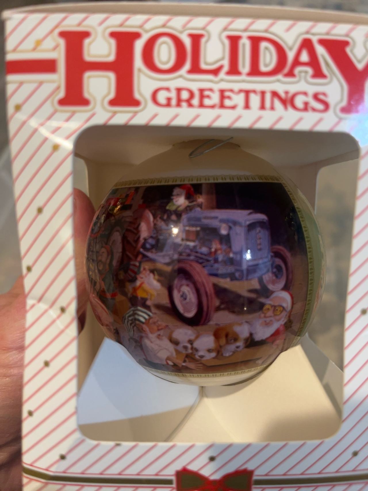New Holland Christmas Ornament 2000 9th Series