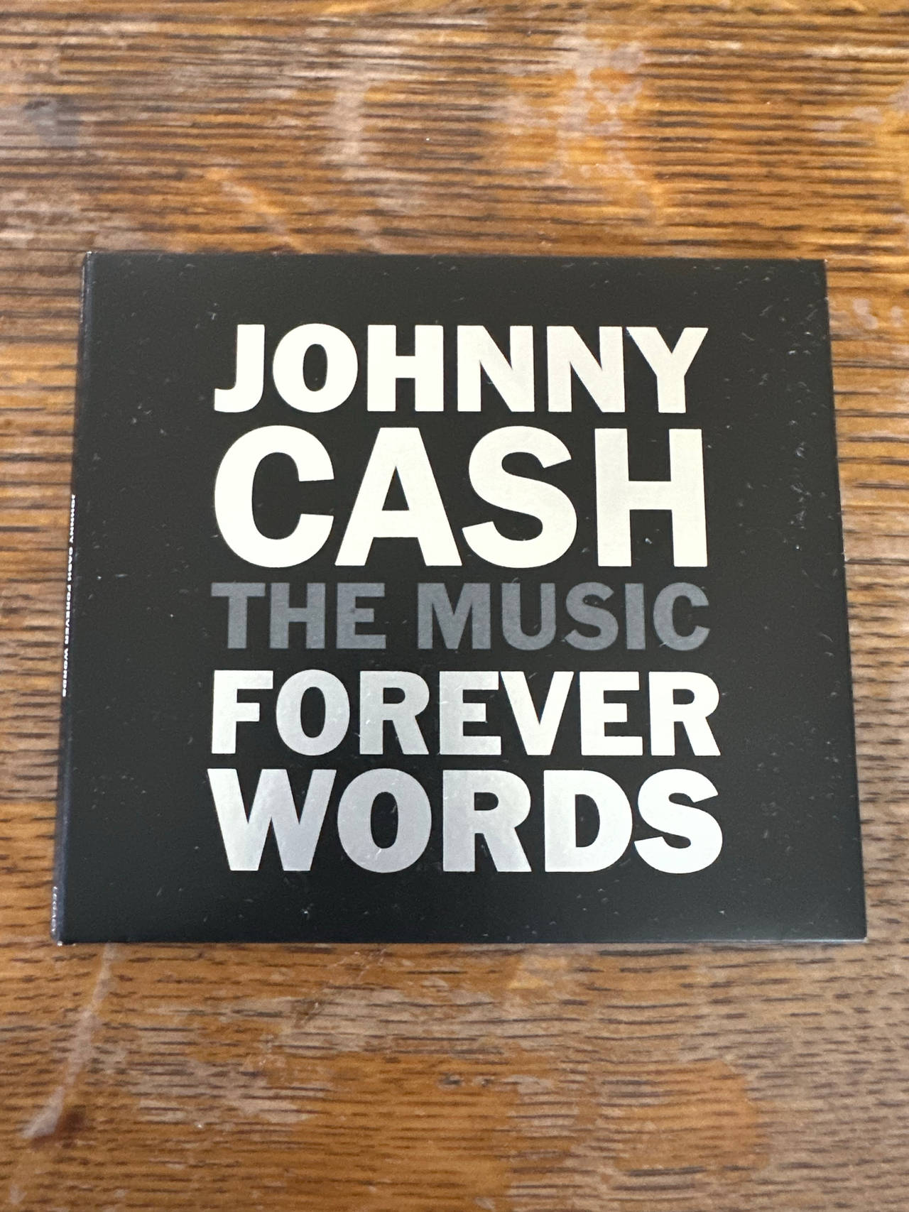 Johnny Cash: Forever Words (The Music) CD