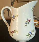 Cordon Bleu Margot White Floral Pitcher 32oz - Image 1