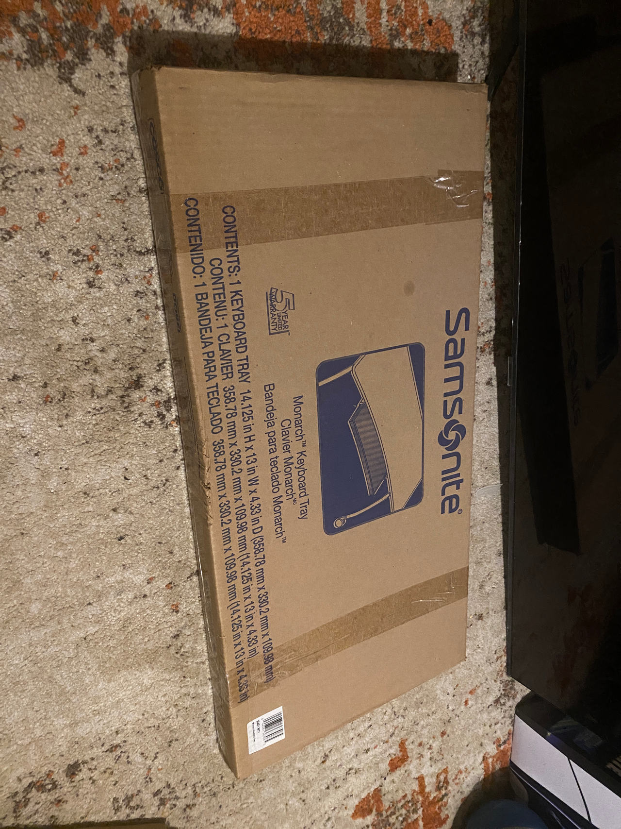 Samsonite Monitor+ Keyboard Tray