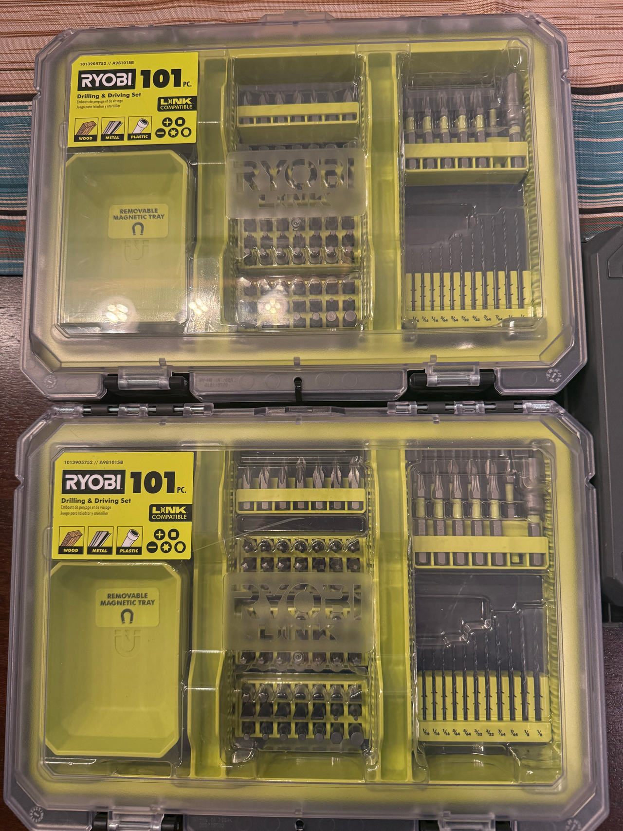 Ryobi 101-Piece Drilling and Driving Kit with LINK Case