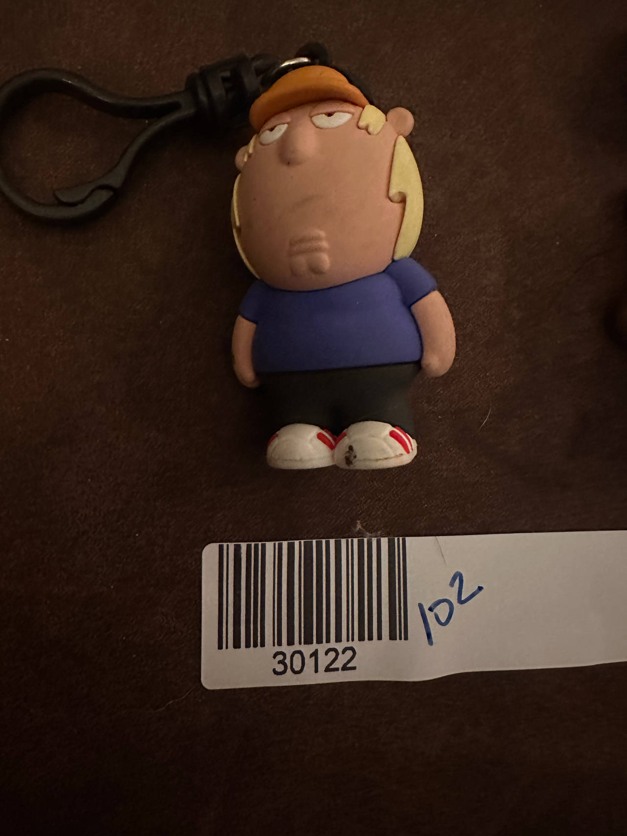 Family Guy CHRIS GRIFFIN collectible key chain figure. 102