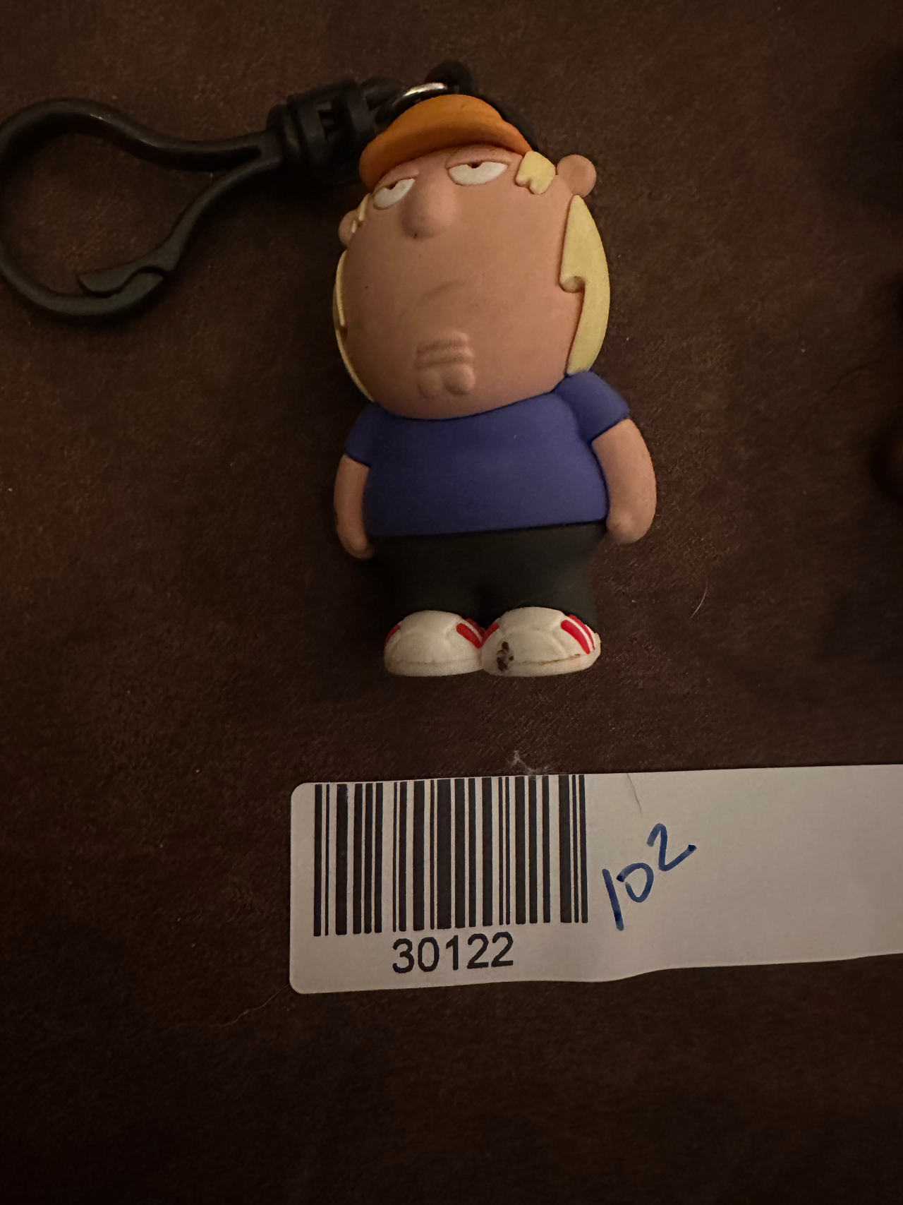 Family Guy CHRIS GRIFFIN collectible key chain figure. 102