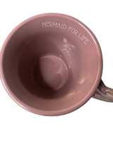 Global Connections 3D Mermaid for Life Coffee Mug Pink - Image 3