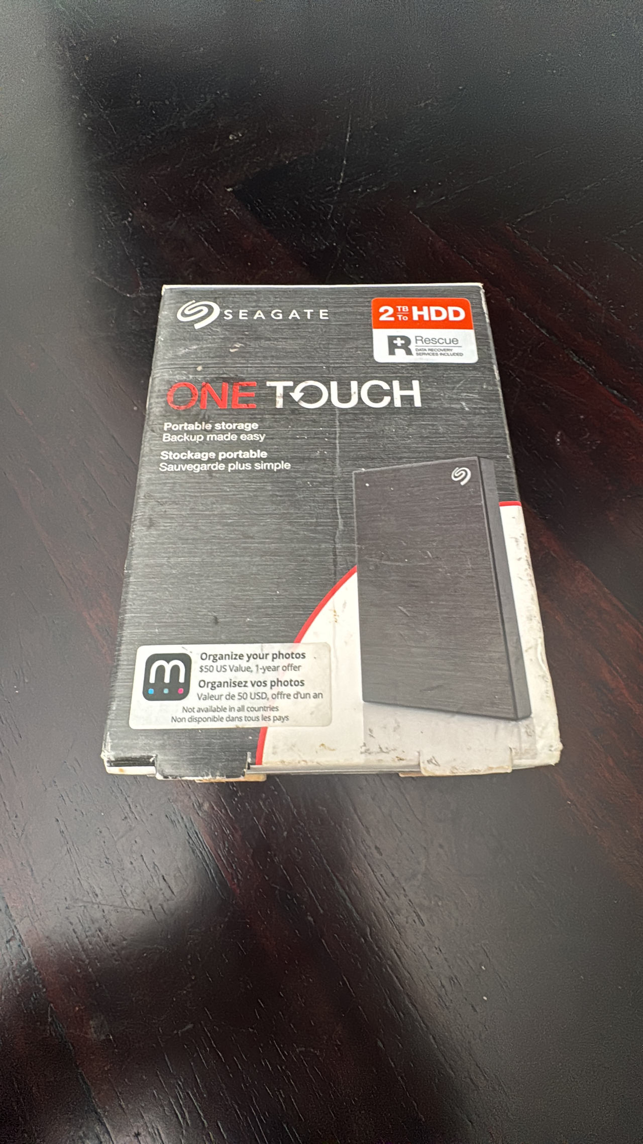 Seagate One Touch 2TB External Hard Drive HDD