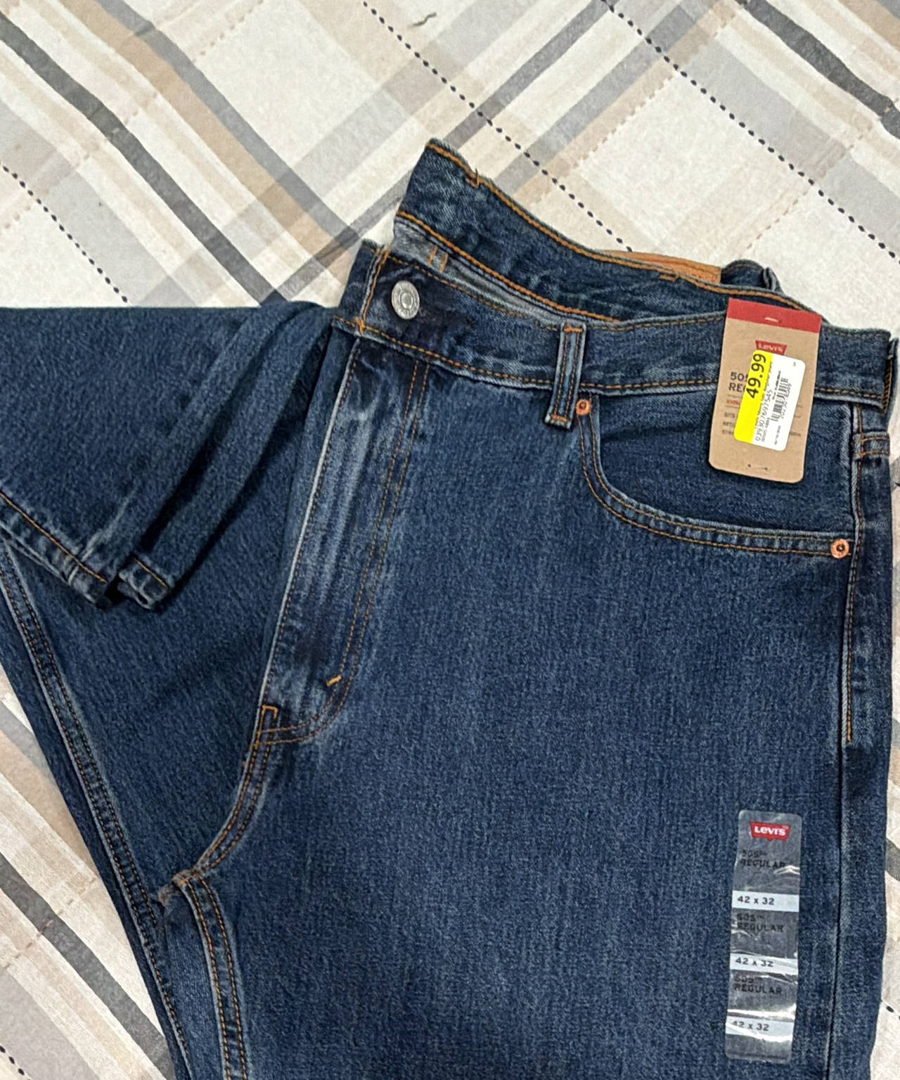 Levi's Men's 505 Regular Fit Jeans