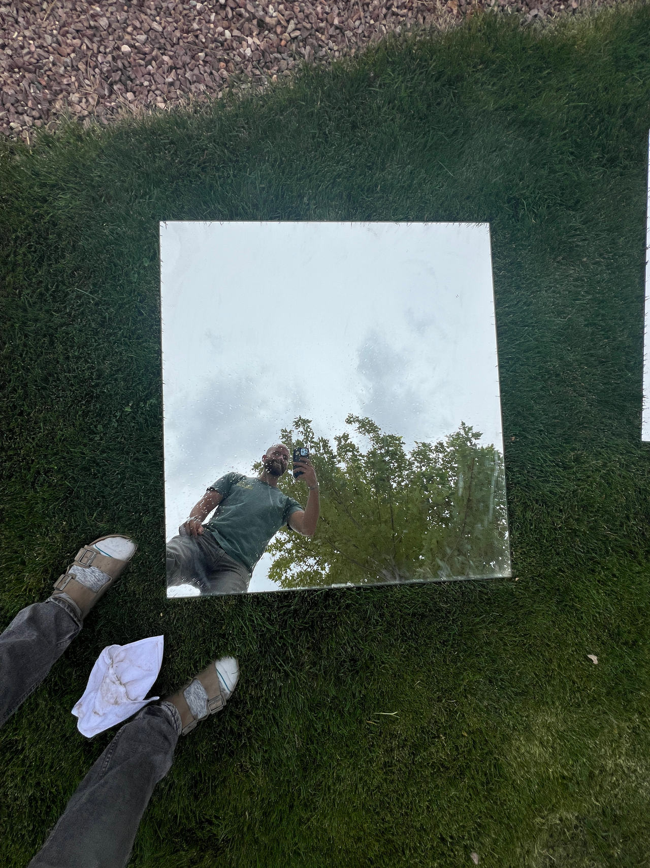 Square Wall Mirror