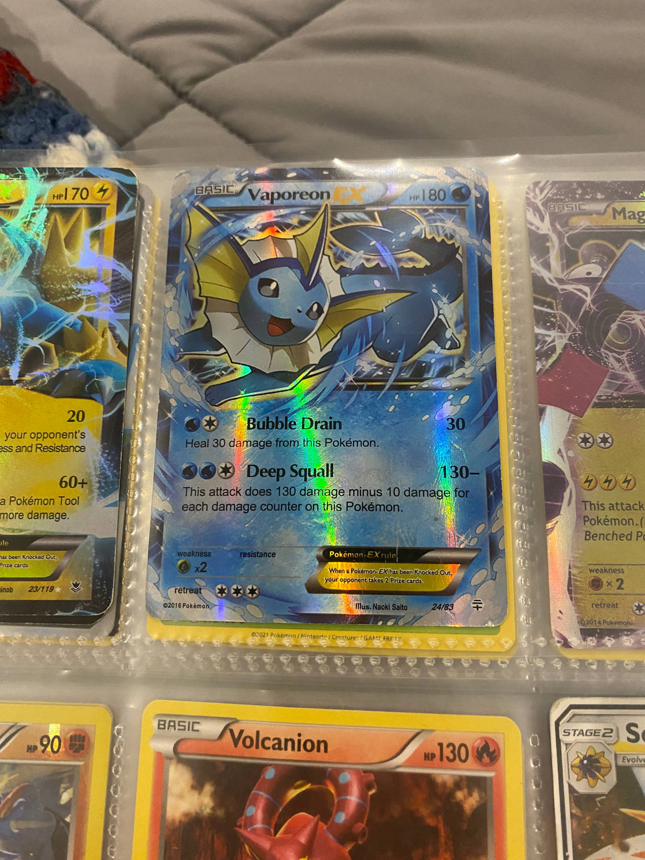 Vaporeon EX - Generations 24/83