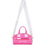 Christian Dior Small Hot Pink Dior Vibe Zip Bowling Bag - Image 3