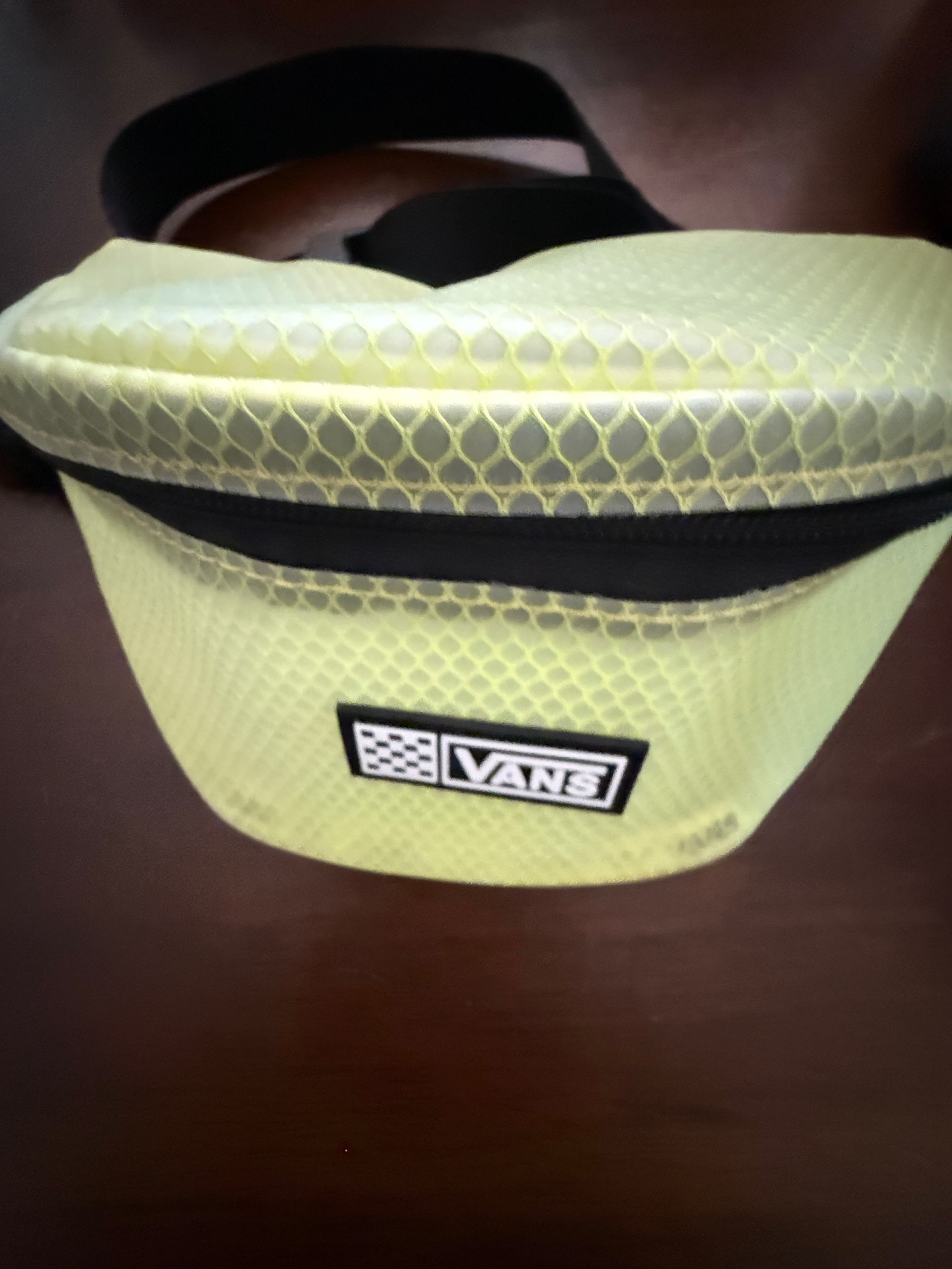 Vans Ward Crossbody Pack Mesh Neon Yellow