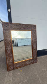 Harrison & Gil Hand-Carved Mirror or Furniture Piece - Image 2