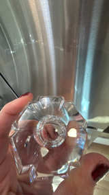 Orrefors Orion Crystal Candleholders by Lars Hellsten - Image 3