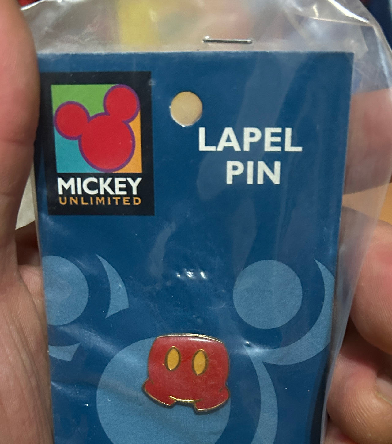 Disney Mickey Unlimited Mickey Mouse Shorts Lapel Pin