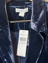 Calvin Klein Velvet Blazer - Image 2