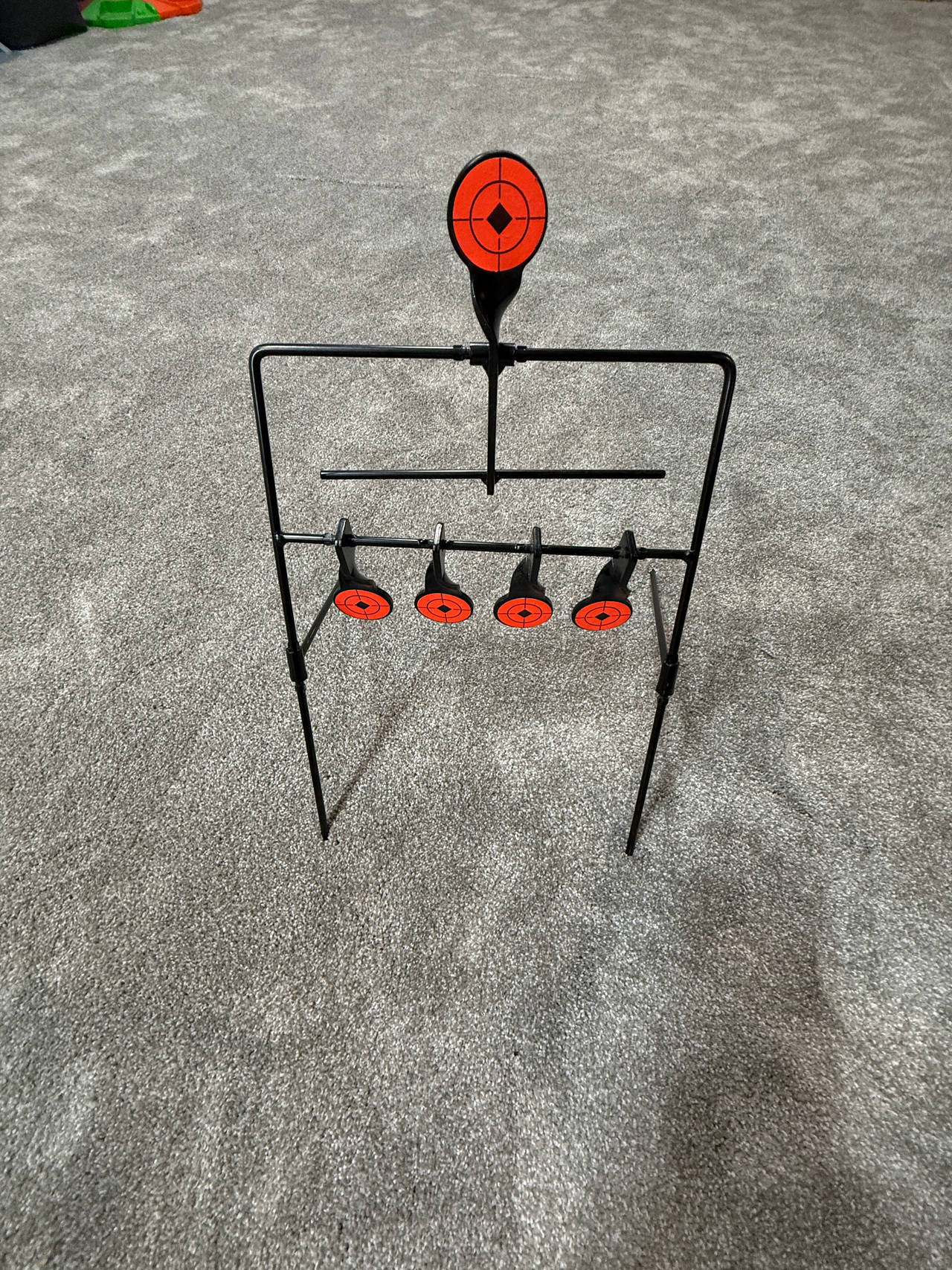 Resetting Air Gun Target