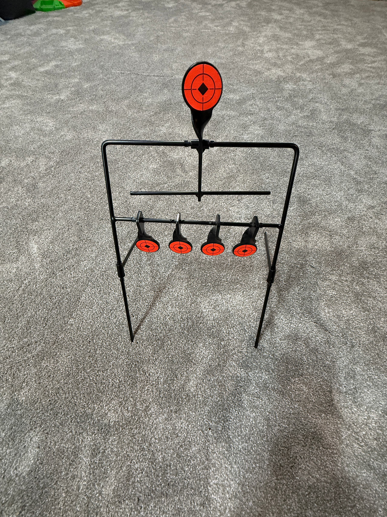 Resetting Air Gun Target