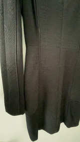 Witchery Textured Black Dress - Image 3