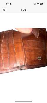 Rolf’s Cowhide Vintage Brown Leather Wallet - Image 7