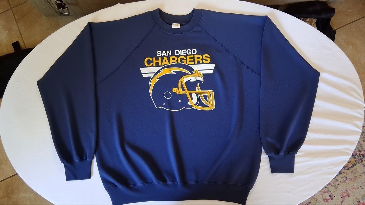 Vintage San Diego Chargers Crewneck Sweatshirt