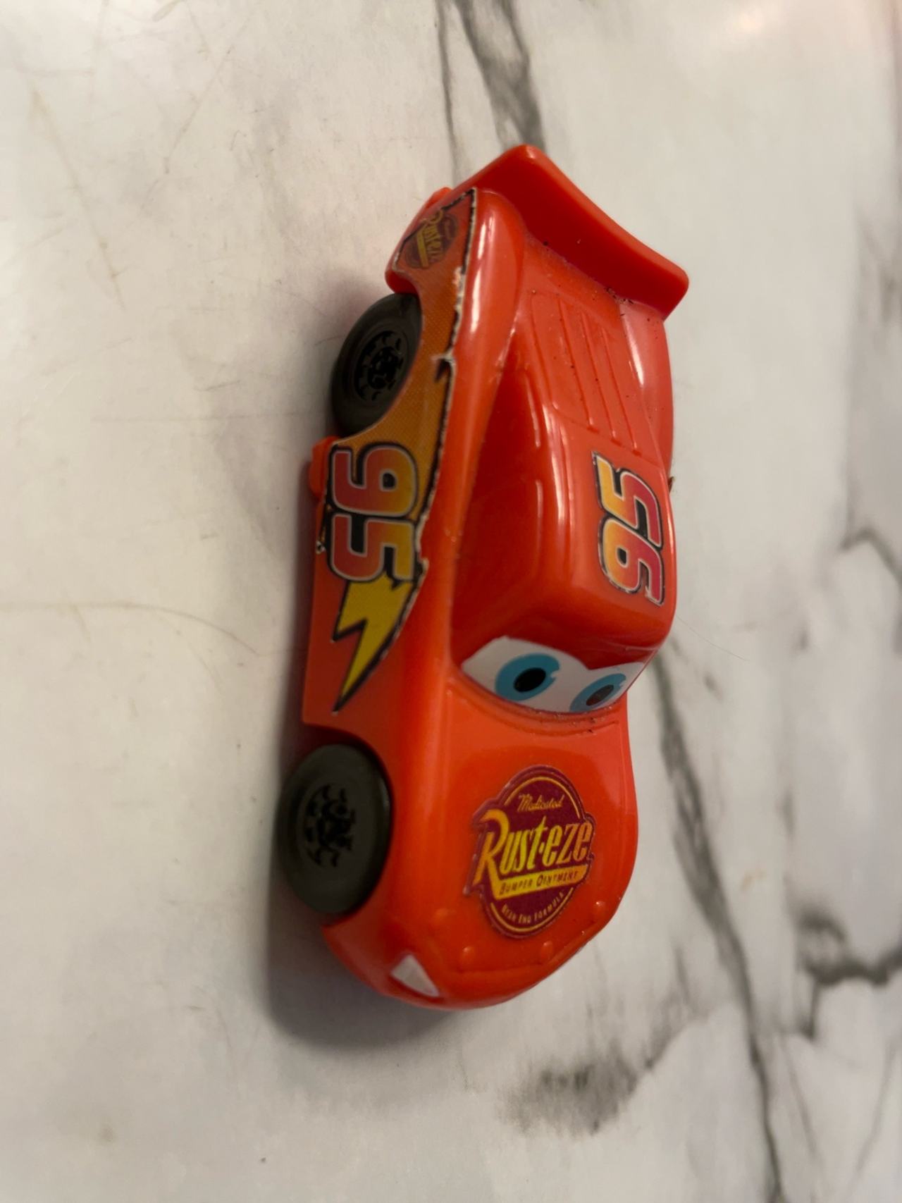 Disney Lightning McQueen Red Toy Car