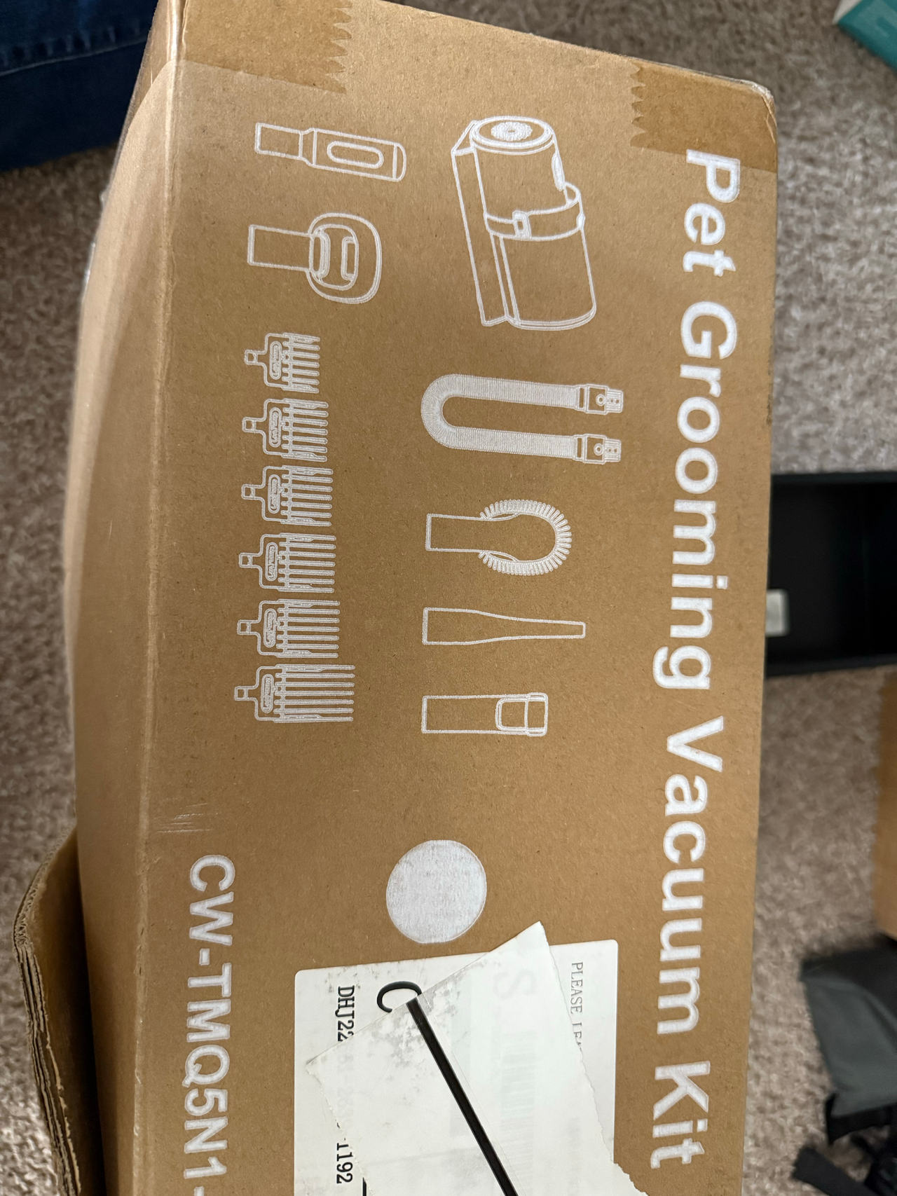 Pet Grooming Vacuum Kit