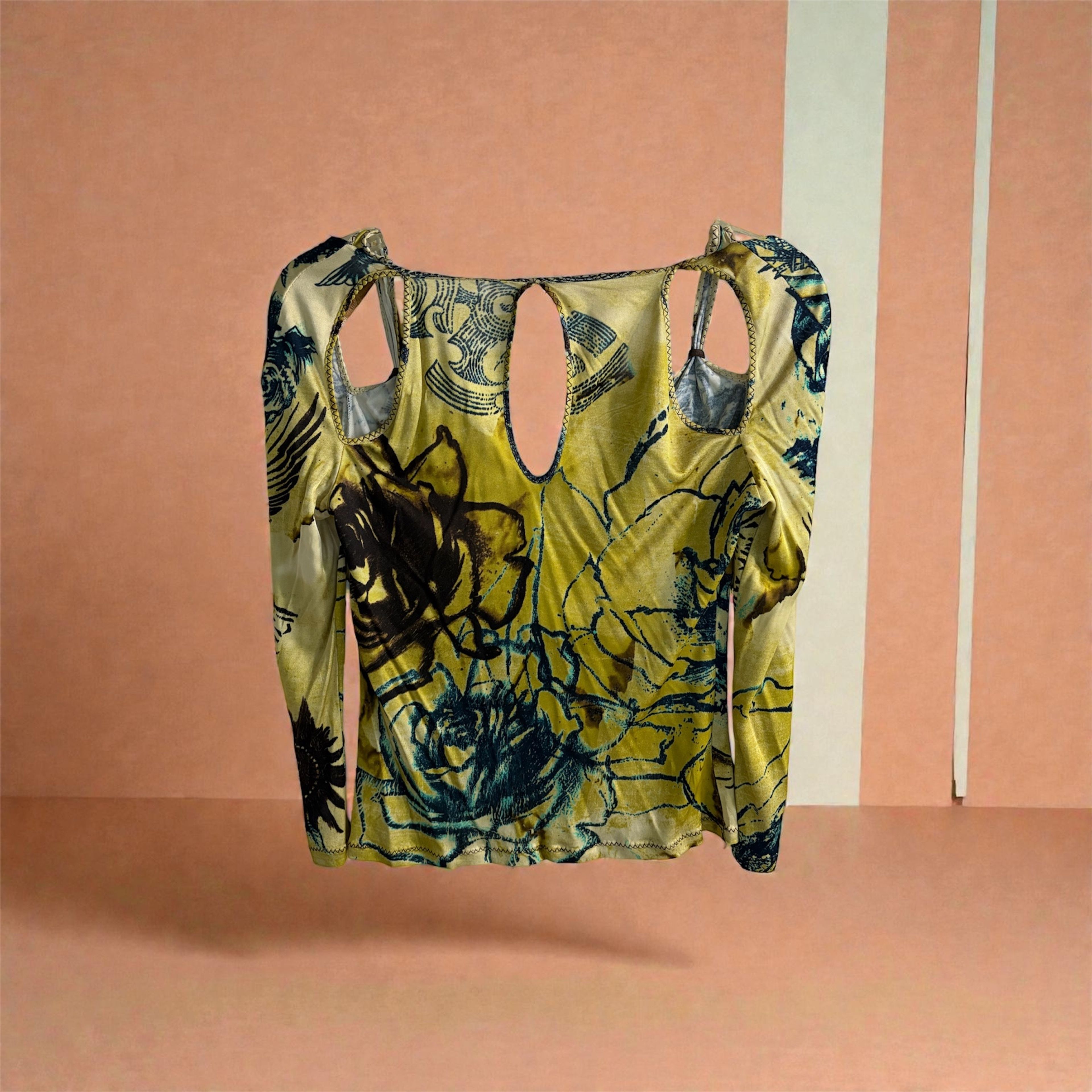 Roberto Cavalli Silk Dress Multicolour - Image 3