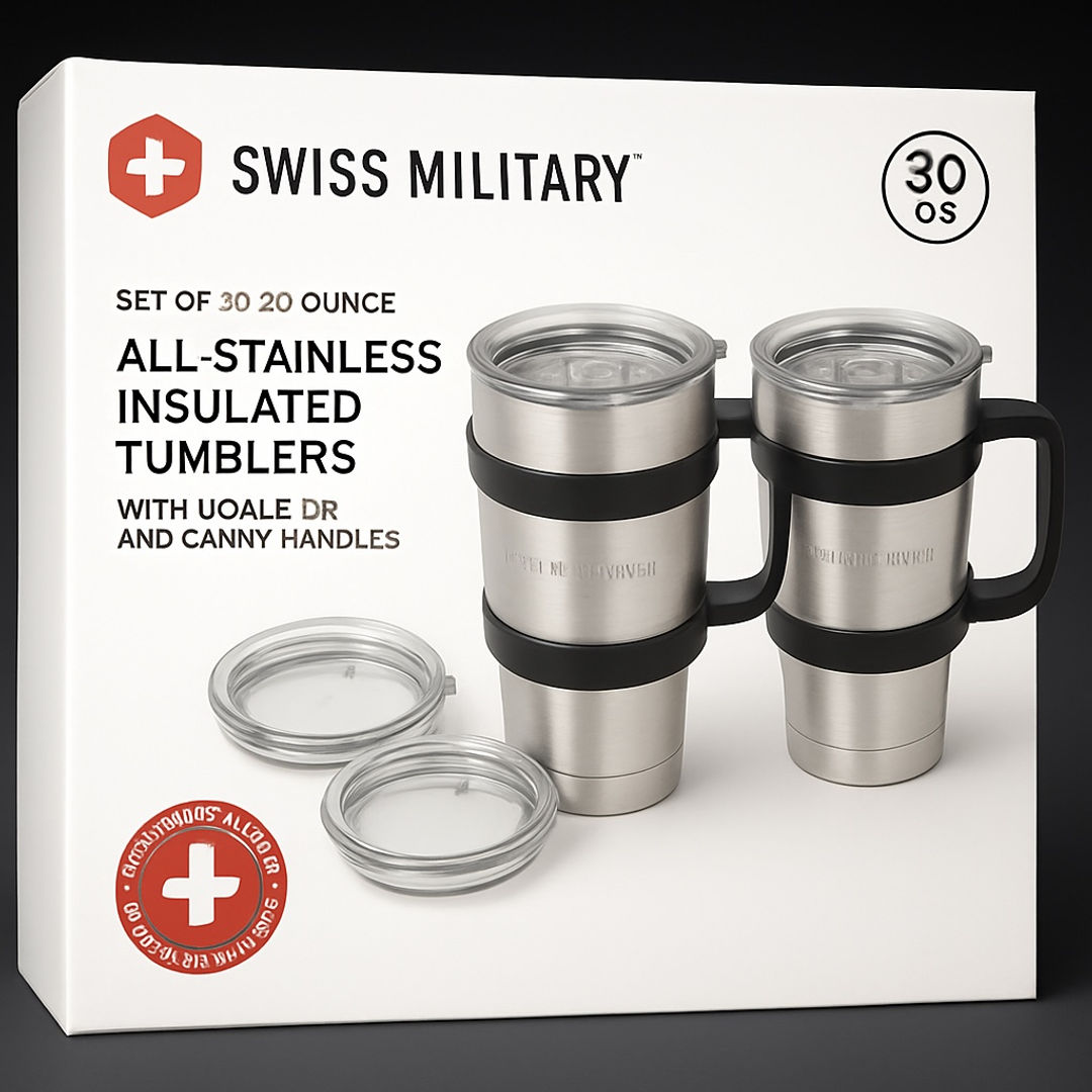 Swiss Military All-Stainless Insulated Tumblers
