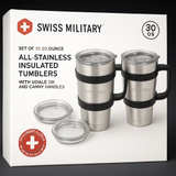 Swiss Military All-Stainless Insulated Tumblers - Image 1