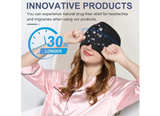 EXQUISLIFE Migraine Headache Relief Cap, Gel Ice Head Wrap, Hot and Cold Therapy - Image 7