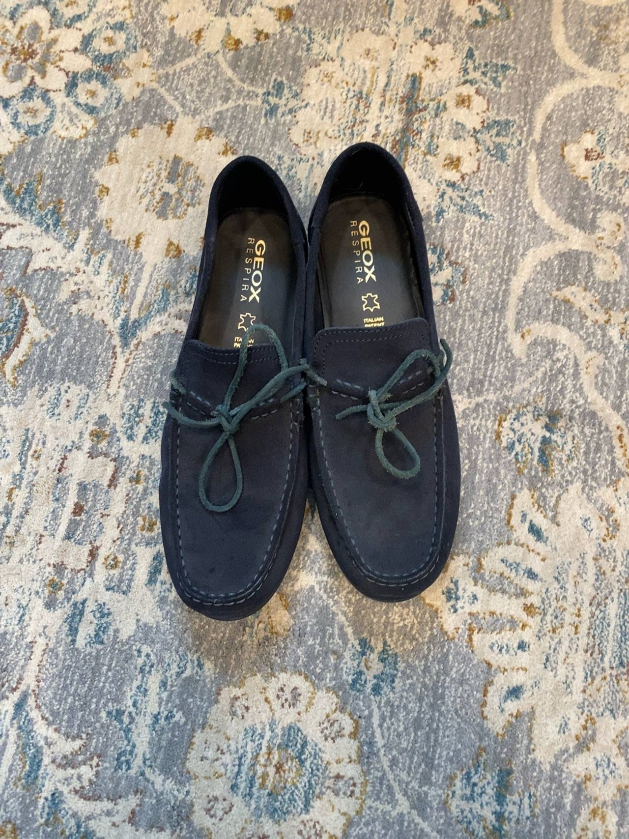 Geox Men's Moccasin Navy Slip-On Shoe