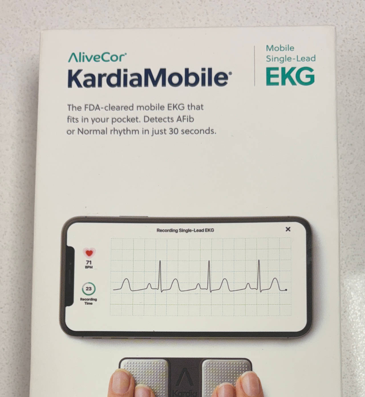AliveCor KardiaMobile Personal EKG Monitor