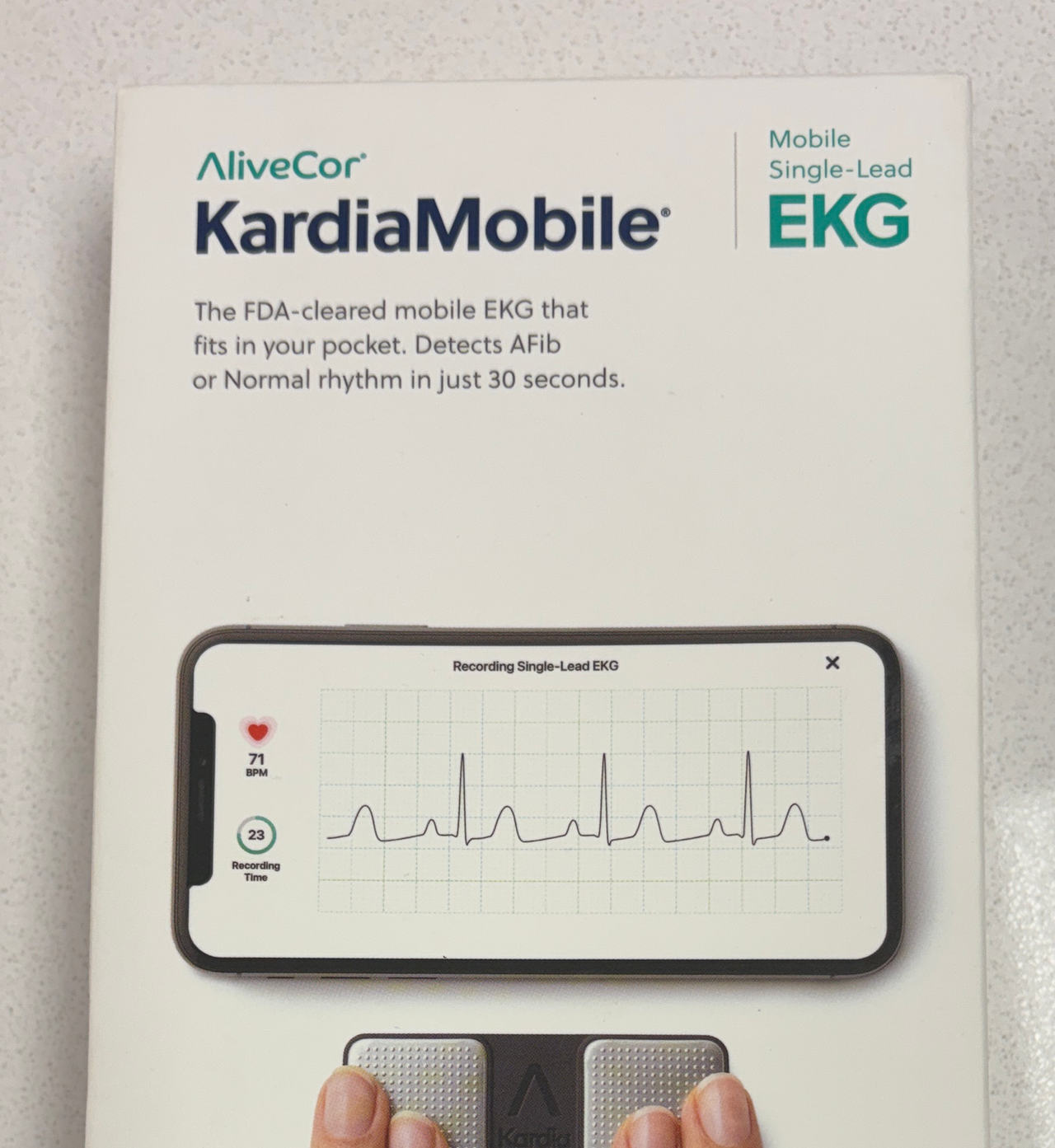 AliveCor KardiaMobile Personal EKG Monitor