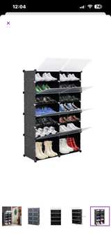 Modular Plastic Shoe Storage Organizer - Image 3