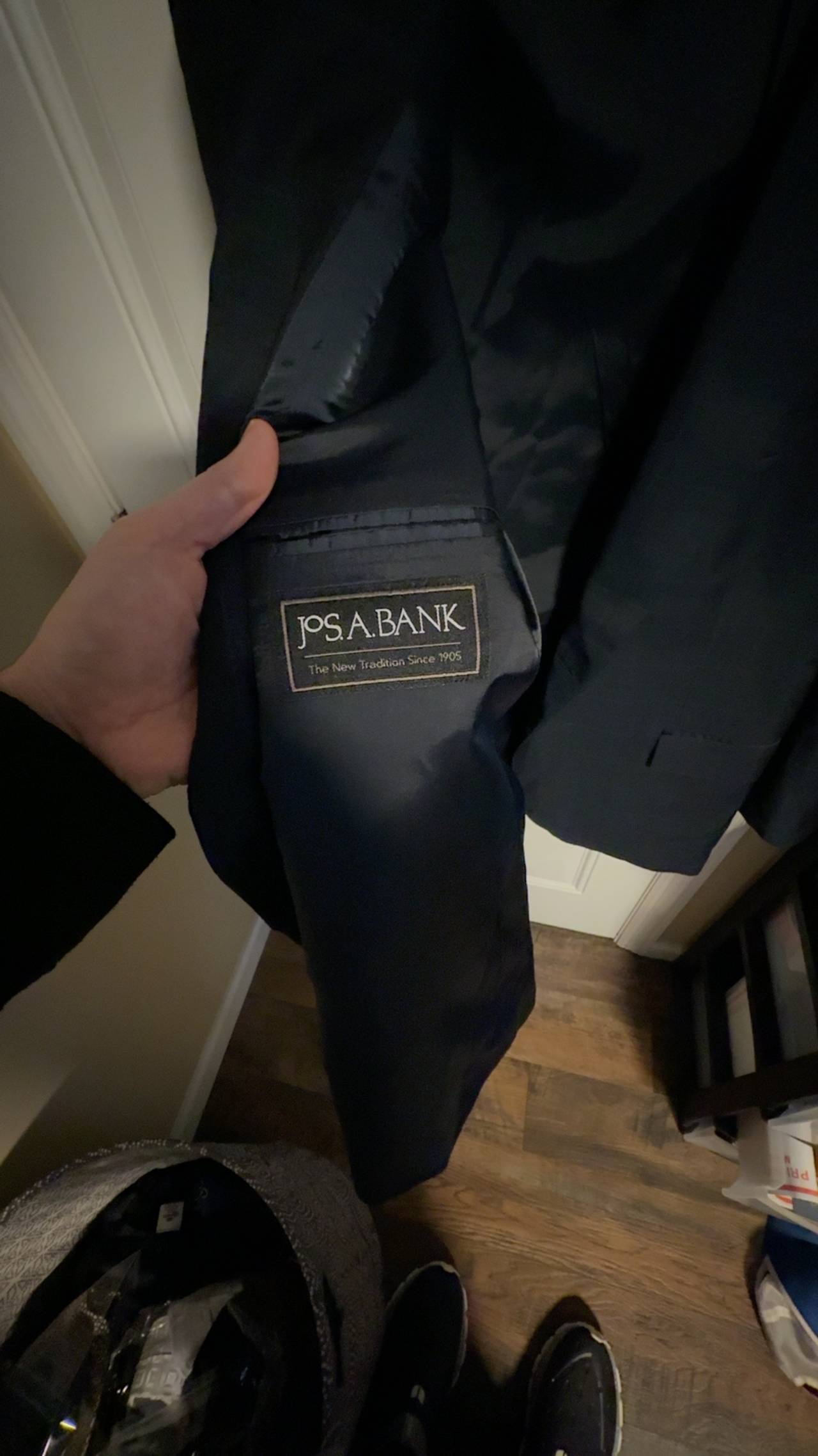 Jos. A. Bank Gray Wool Blazer