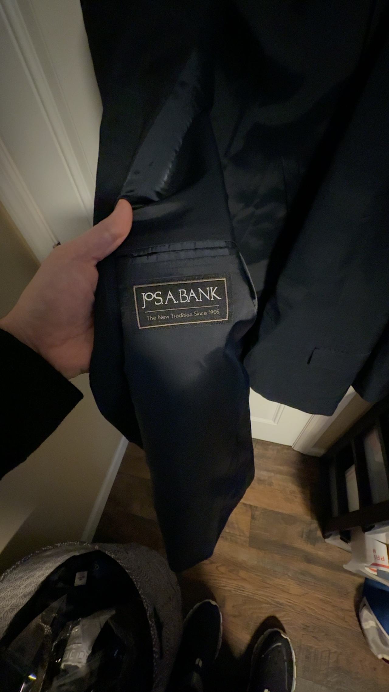 Jos. A. Bank Gray Wool Blazer