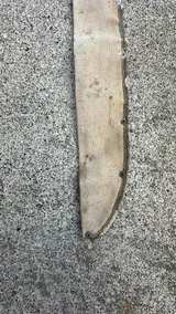 WWII U.S. Navy Mk 2 Canvas Machete Scabbard - Image 4