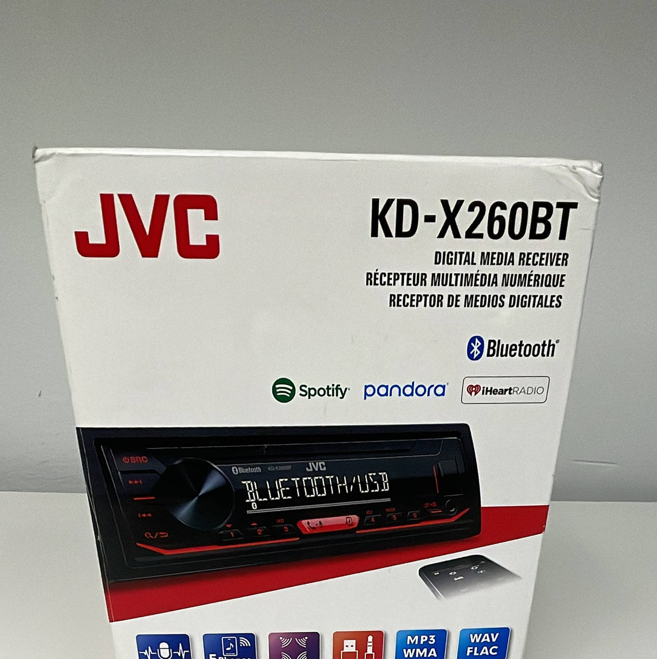 JVC KD-X260BT Digital Media Receiver