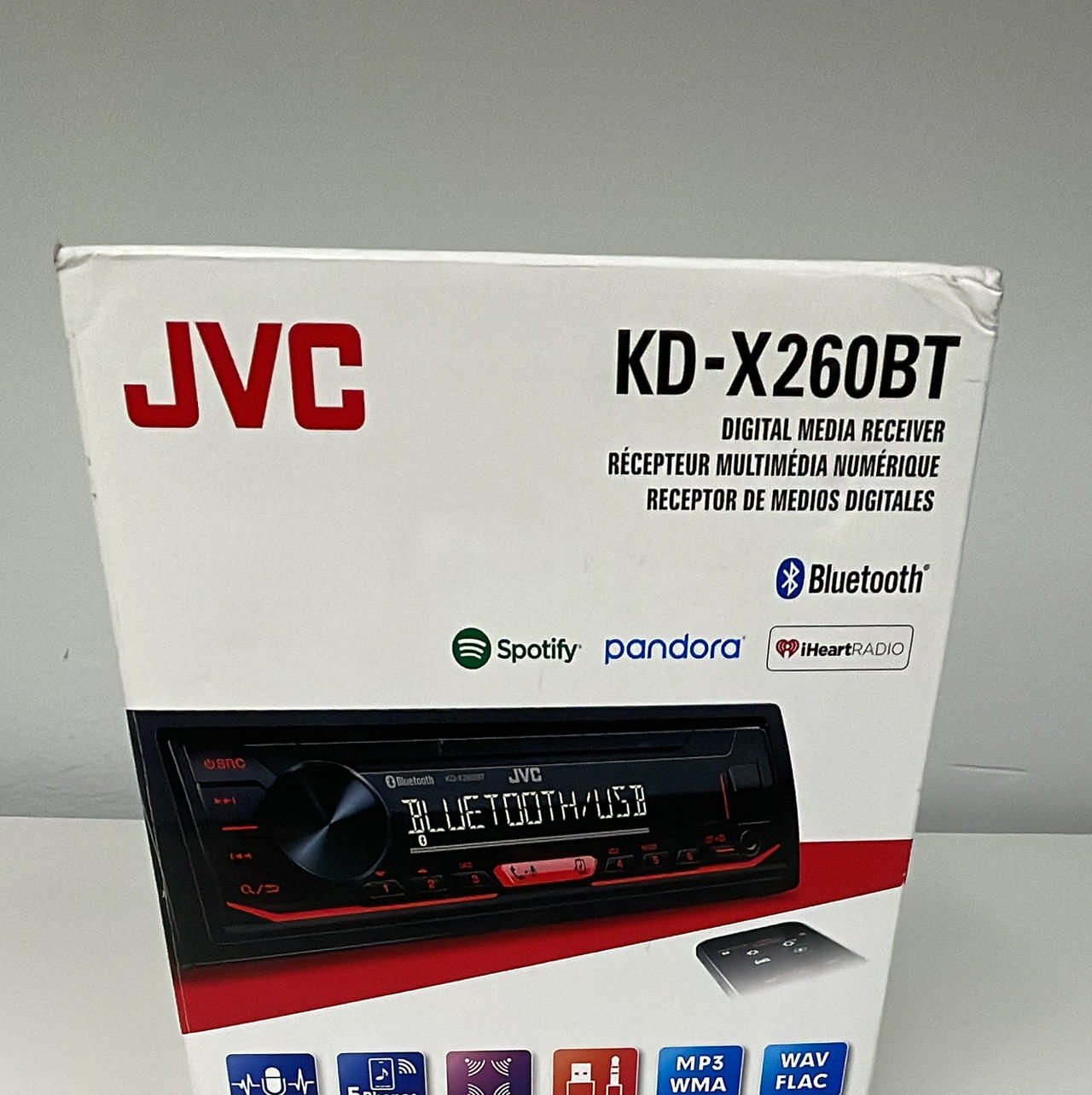 JVC KD-X260BT Digital Media Receiver
