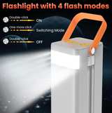 60000mAh Portable Power Bank with LED Light and Digital Display - Image 7