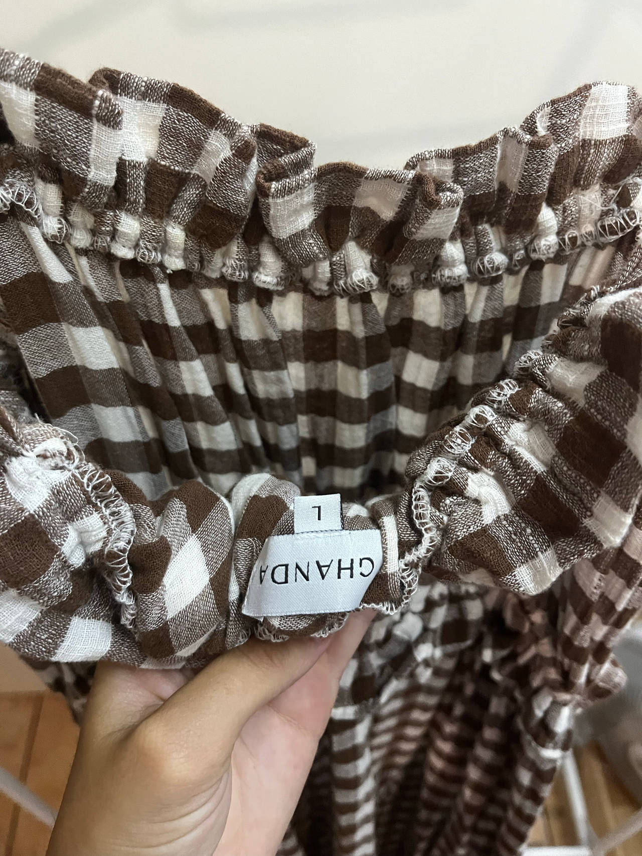 Ghanda Gingham Dress