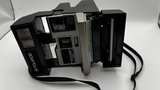 Polaroid Sun 600 LMS Black Instant Film Camera with Strap, untested.  - Image 4