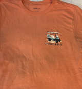 Crown & Ivy Men's Beach Golf Cart Graphic T-Shirt - Image 1