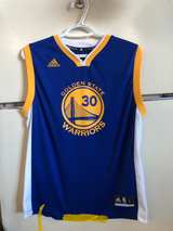 Adidas Golden State Warriors Stephen Curry #30 Blue Jersey Youth Large - Image 4