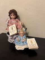 Donna RuBert Porcelain Dolls with Lace Chair - Image 2