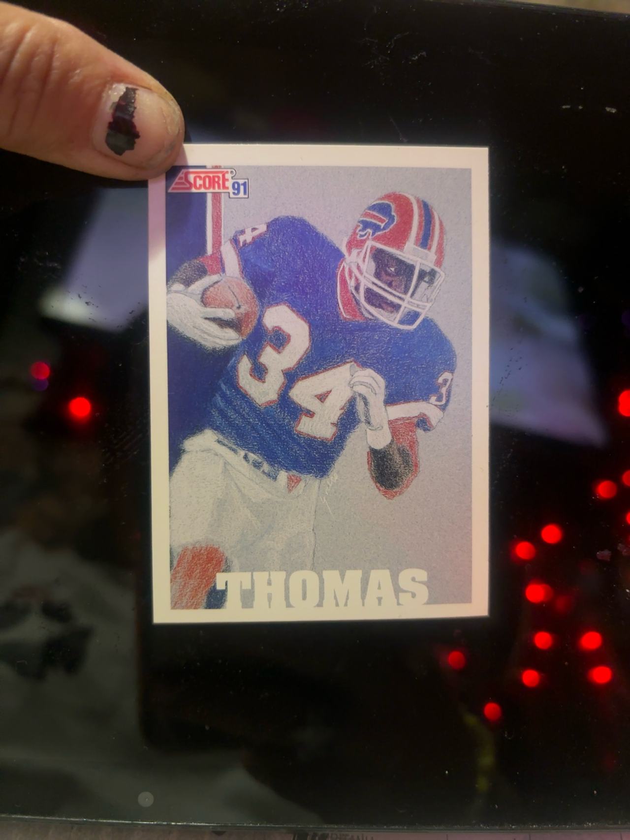 Score 1991 Thurman Thomas Football Card #623