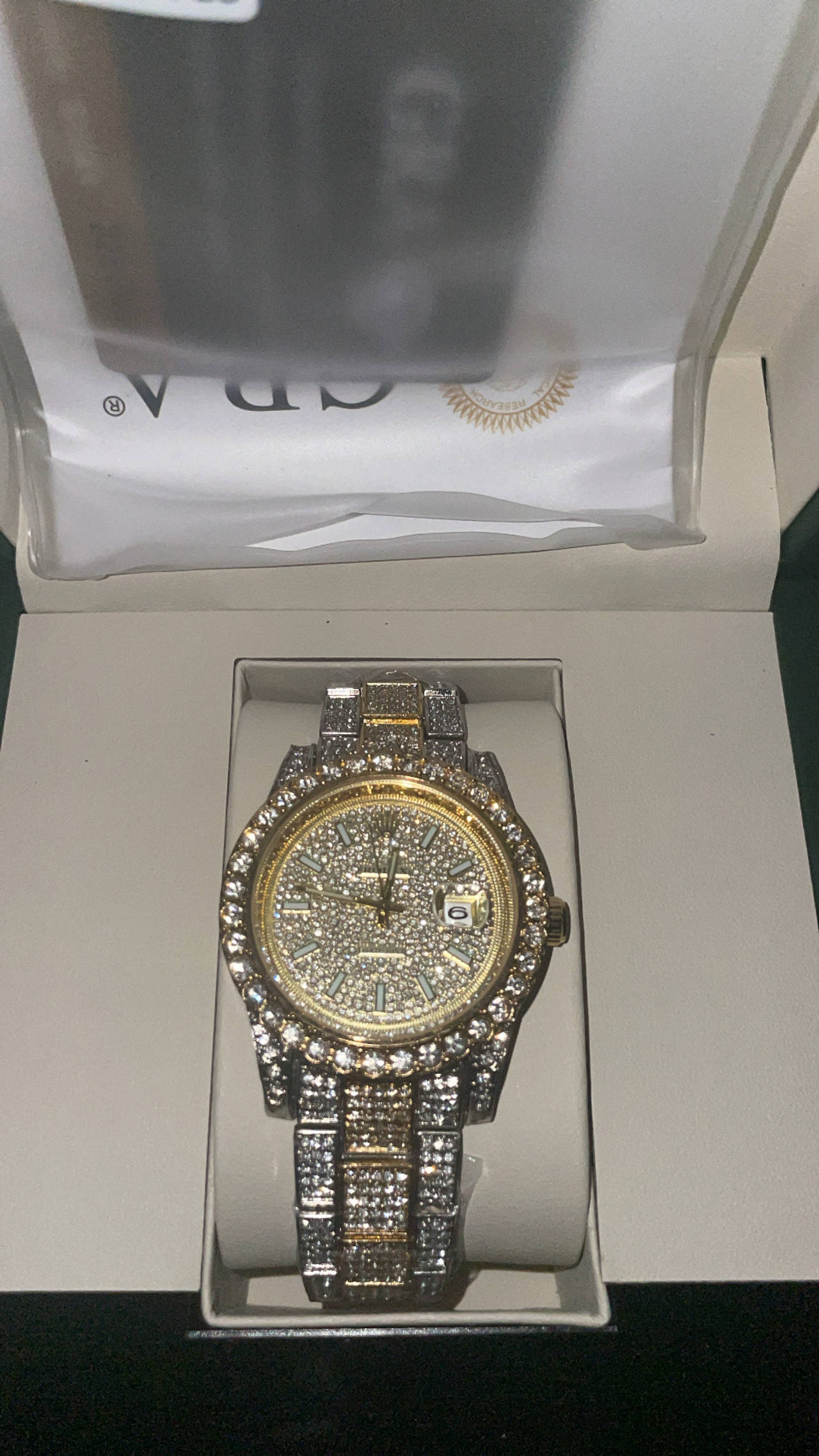 Rolex Datejust 36 Two-Tone Diamond Pave
